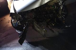 Poważny wypadek w Chełmży. Poszkodowany trafił do szpitala