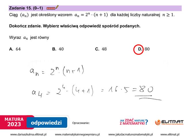 Matura 2023: matematyka. Arkusze CKE i odpowiedzi [Formuła 2023]	