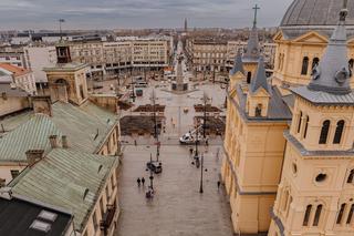 Plac Wolności w Łodzi już prawie gotowy
