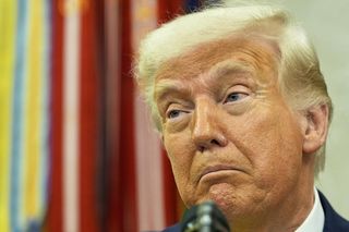 Donald Trump tłumaczył się dziennikarce. Nie spodziewał się takiego pytania podczas konferencji prasowej