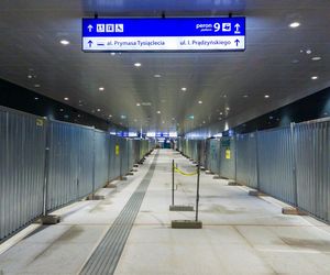 Dworzec Zachodni w Warszawie pod koniec remontu