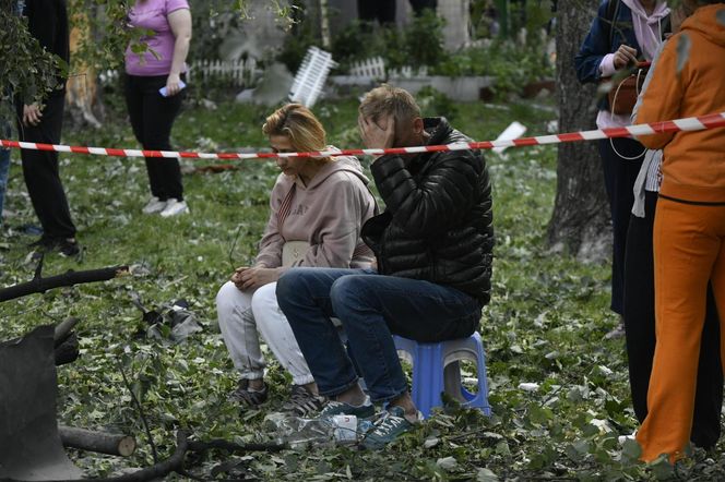 Skutki rosyjskiego ataku na Kijów