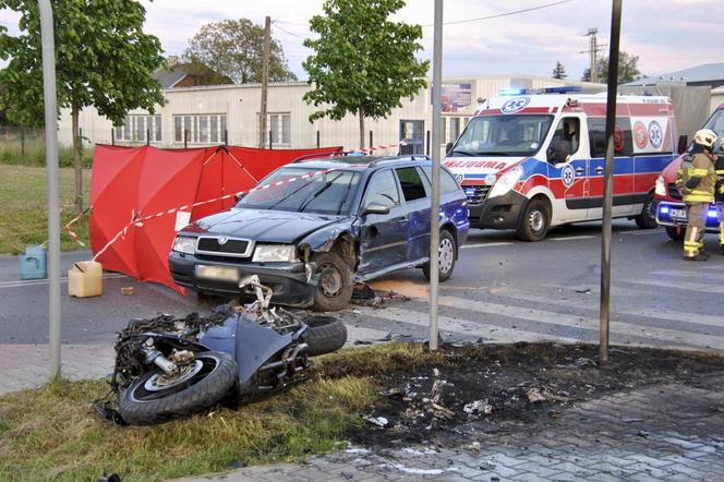 Tragedia w Ożarowie Mazowieckim. Motocyklista zginął na miejscu