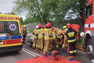 Tragedia pod Olsztynem. Czteroosobowa rodzina poszkodowana w wypadku. Ojciec i syn nie żyją!
