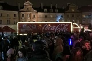 Ciężarówki Coca - coli w Lublinie