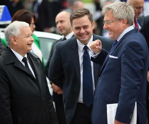 Ryszard Czarnecki i Jarosław Kaczyński 