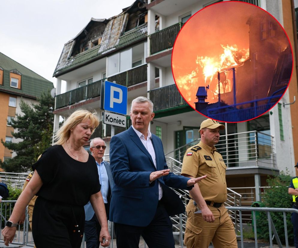 Siemoniak: pomoc dla ofiar pożaru w Ząbkach w ten weekend 