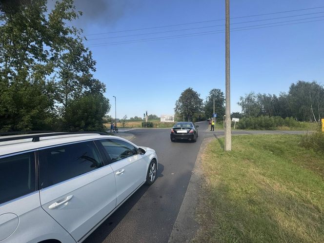 Pożar pod Ciechocinkiem