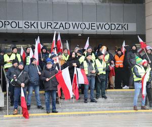 Protest rolników w Poznaniu 