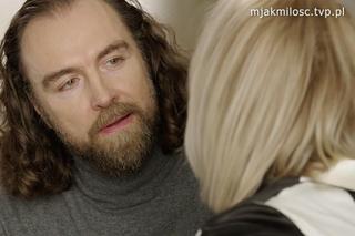 M jak miłość odc 1788. Tomasz (Ziemowit Wasielewski), Dorota (Iwona Rejzner)
