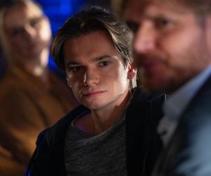 Na dobre i na złe odc. 967. Maks Beger (Tomasz Ciachorowski), haker Drago (Piotr Gadomski)