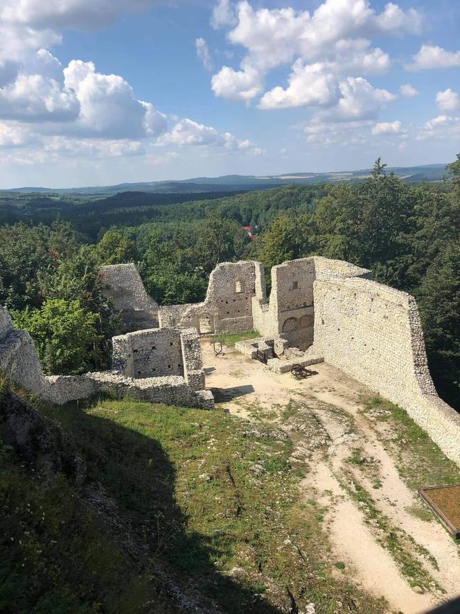 Zamek Pilcza na Szlaku Orlich Gniazd to piękny zabytek