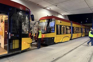 Zderzenie tramwajów w Warszawie. Są ranni