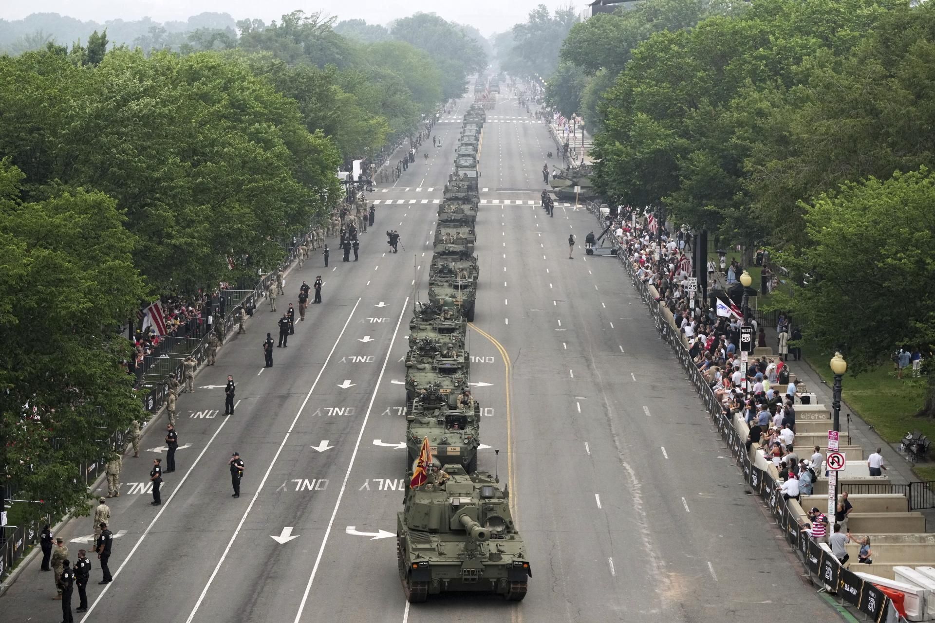 Parada wojskowa w USA