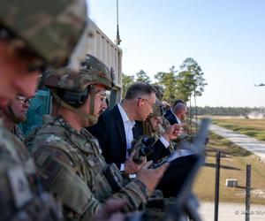 Andrzej Duda w Fort Stewart