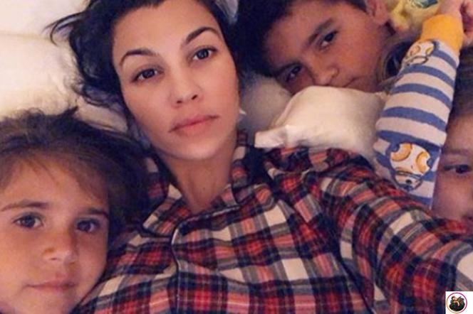 Kourtney Kardashian z dziećmi