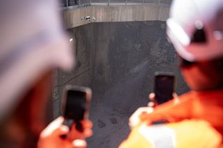 Finał prac przy drążeniu tuneli metra na Bemowie