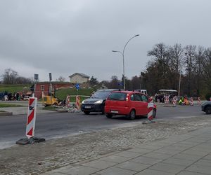 ulica Akademicka w remoncie