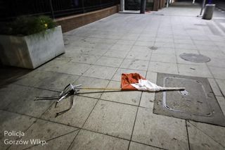 Znieważenie flagi w Gorzowie