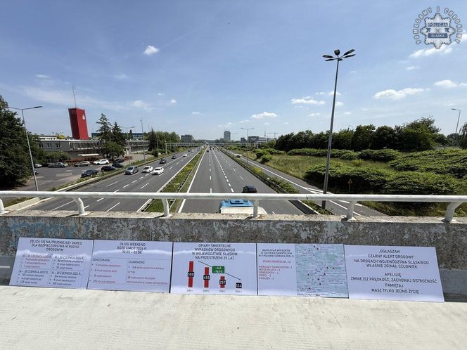 Śląska policja ogłasza "Czarny Alert Drogowy" 