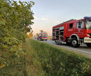 Wypadek Busa z Dziećmi w Miejscowości Lechów