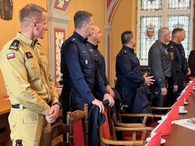 Podsumowanie akcji "Dar Serca Służb Mundurowych" w Grudziądzu