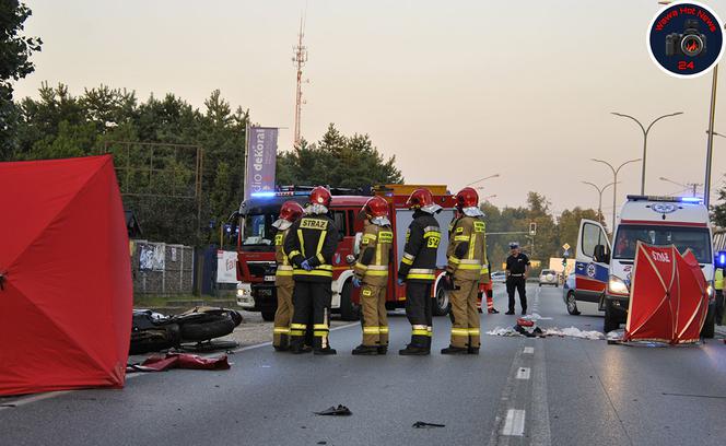 Koszmarny wypadek w Otrębusach