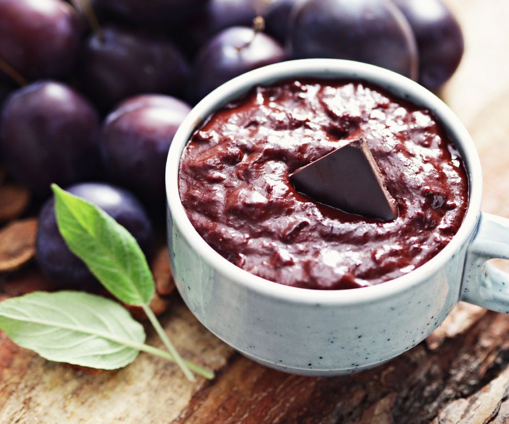 Czekośliwka, czyli śliwki z kakao i czekoladą - przepis na śliwkową nutellę