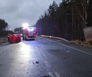 Tragiczny wypadek pod Olsztynem. Jedna osoba nie żyje 