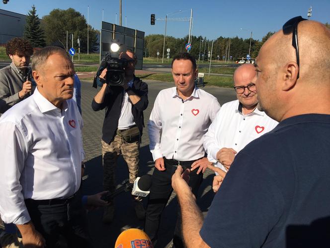 Donald Tusk w Grudziądzu