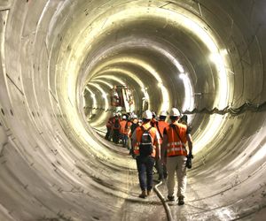 Ekipa „Super Expresu” na budowie ostatniego odcinka linii metra M2. Pod Bemowem praca wre