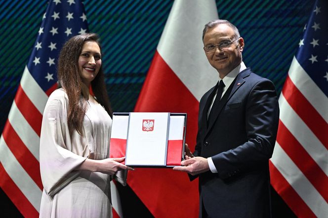 Andrzej Duda z Polonią w Copernicus Center