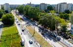 Tramwaj na Stegny w Warszawie w przeddzień otwarcia