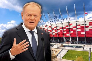 Donald Tusk się wściekł. Chodzi o flagę na Narodowym