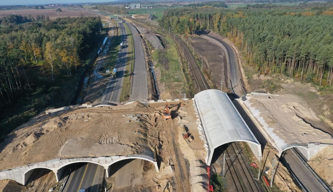 Budowa dwóch odcinków S3 między Świnoujściem i Troszynem. Nowe zdjęcia 