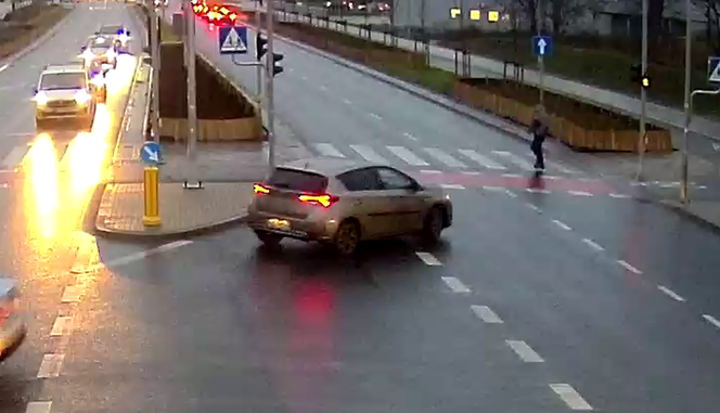 Potrącenie w Poznaniu