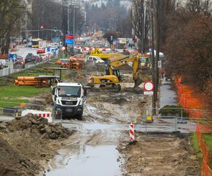 Zmiana organizacji ruchu w związku z budową linii tramwajowej do Wilanowa