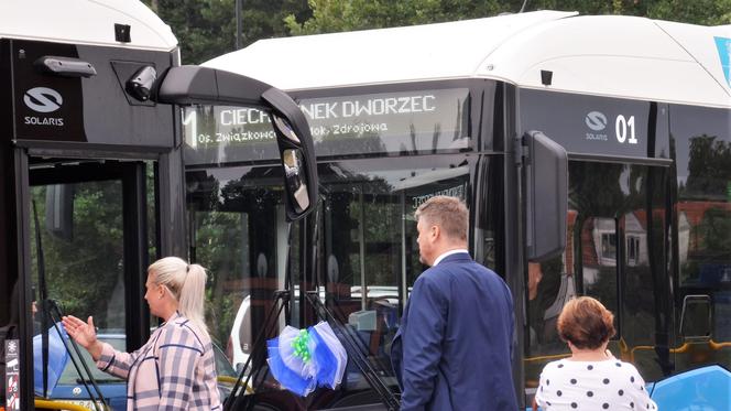 Otwarcie dworca autobusowego w Ciechocinku