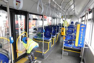 Toruń: W autobusach czysto jak nigdy! Wszystko przez KORONAWIRUSA
