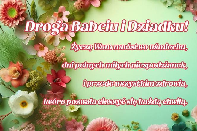 Życzenia dla babci i dziadka