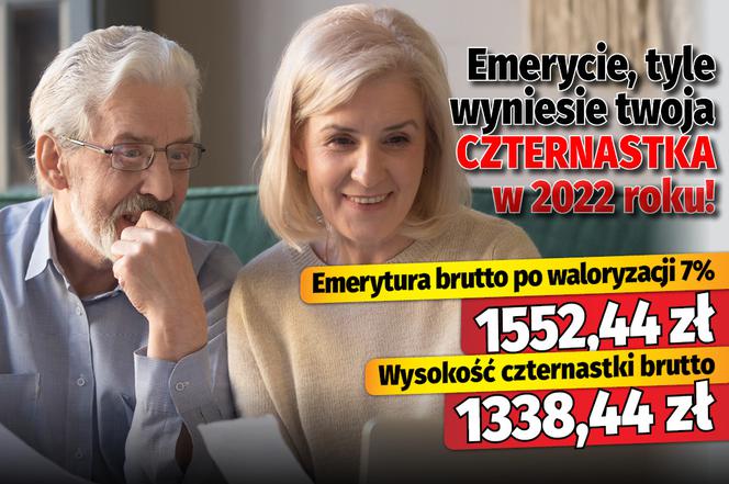 Emerycie, tyle wyniesie twoja czternastka w 2022 roku!