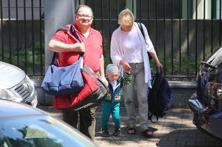 Ryszard Kalisz odbiera dziecko