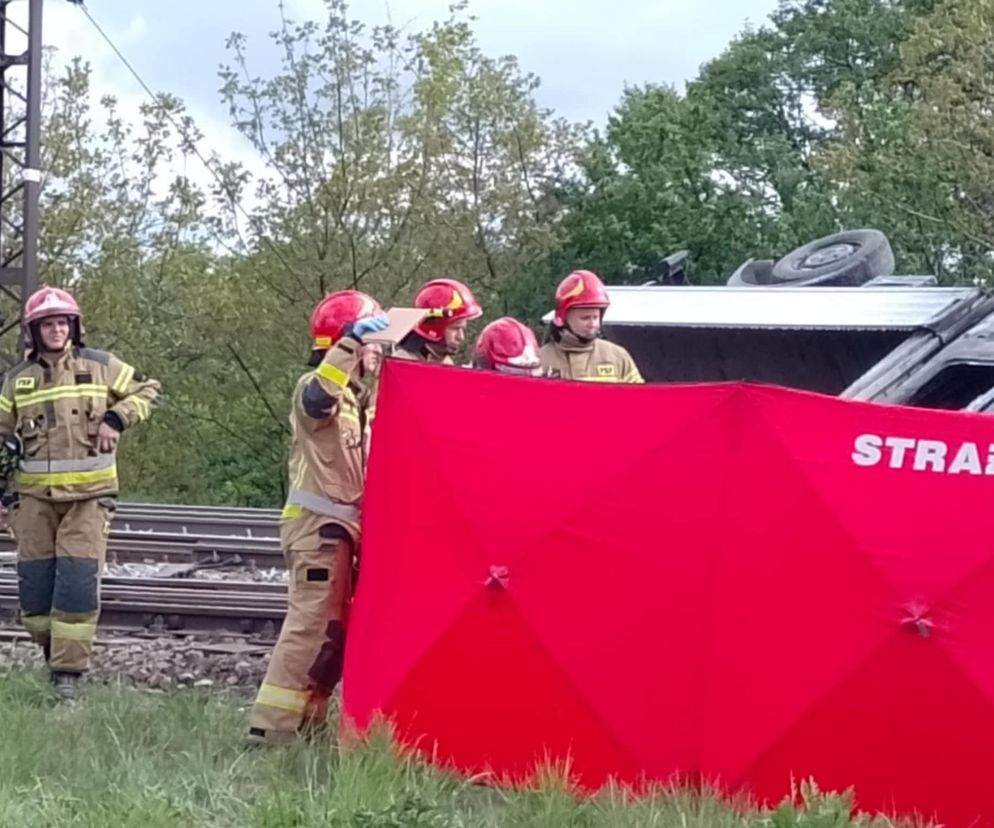 Tragiczny wypadek na przejeździe kolejowym w Aleksandrowie Kujawskim