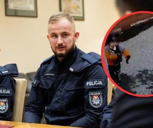 Uratowali 9-latka z zamarzniętej rzeki. Szef MSWiA nagrodził policjantów z Gdańska