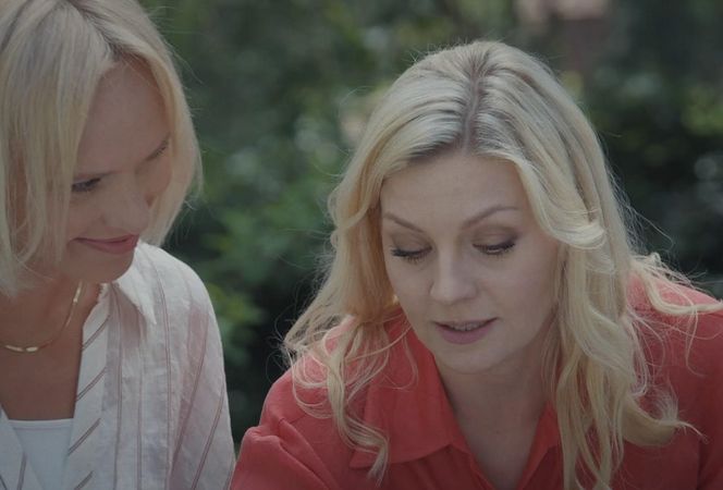 M jak miłość, odcinek 1883. Dorota (Iwona Rejzner), Jagoda (Katarzyna Kołeczek)