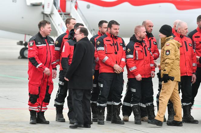 Strażacy wrócili do Polski z Turcji