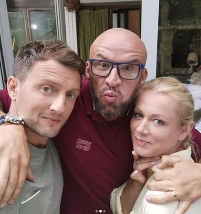 M jak miłość: Bartek (Arek Smoleński), Andrzejek (Tomasz Oświeciński), Marzenka (Olga Szomańska)