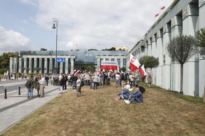 Protesty przed Sądem Najwyższym