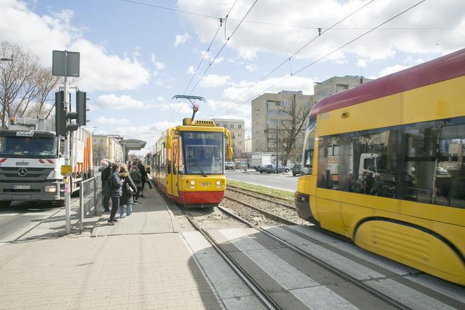 Remont torowiska na Grochowskiej