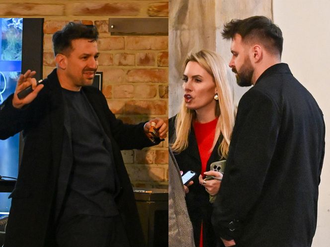 Maciej Rock i Agnieszka Hyży imprezują w nocy